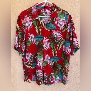 Hawaiian Shirt Italy Size XL multicolor